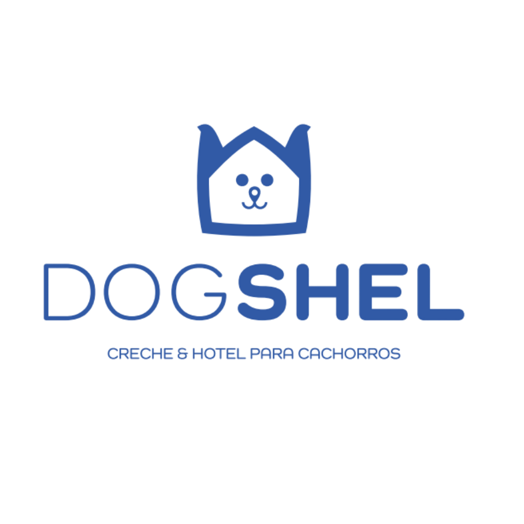 Logo DogShel Creche & Hotel para Cachorros
